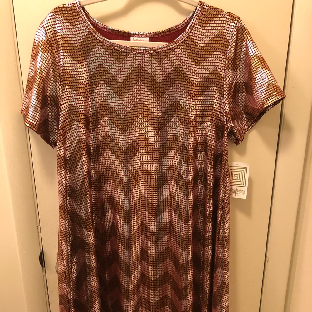 Lularoe Elegant Carly Dress - Large